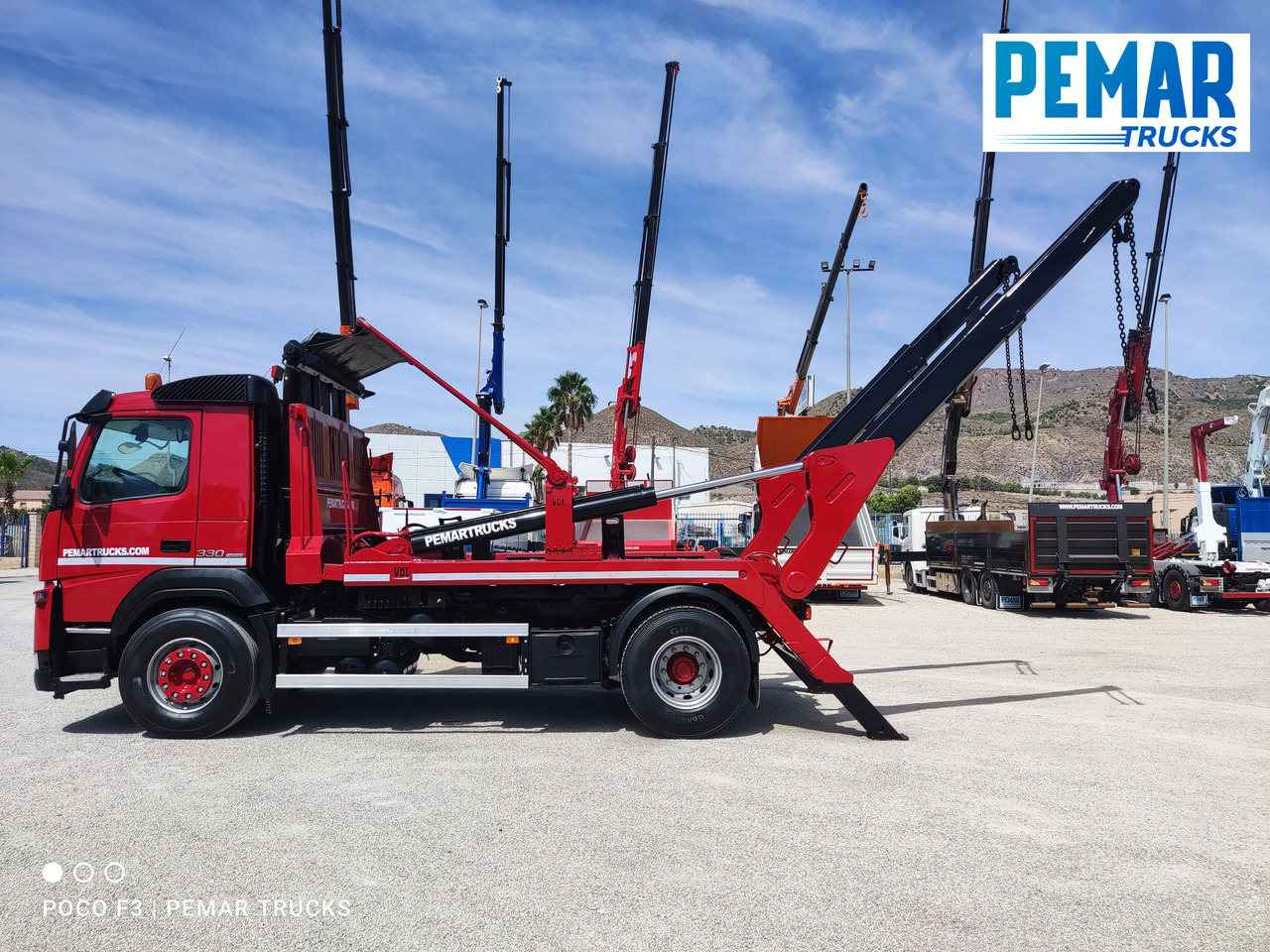 VOLVO FM 330 PORTACONTENEDOR CADENAS 18T - Camion multibenne: photos 5 VOLVO FM 330 PORTACONTENEDOR CADENAS 18T - Camion multibenne: photos 5