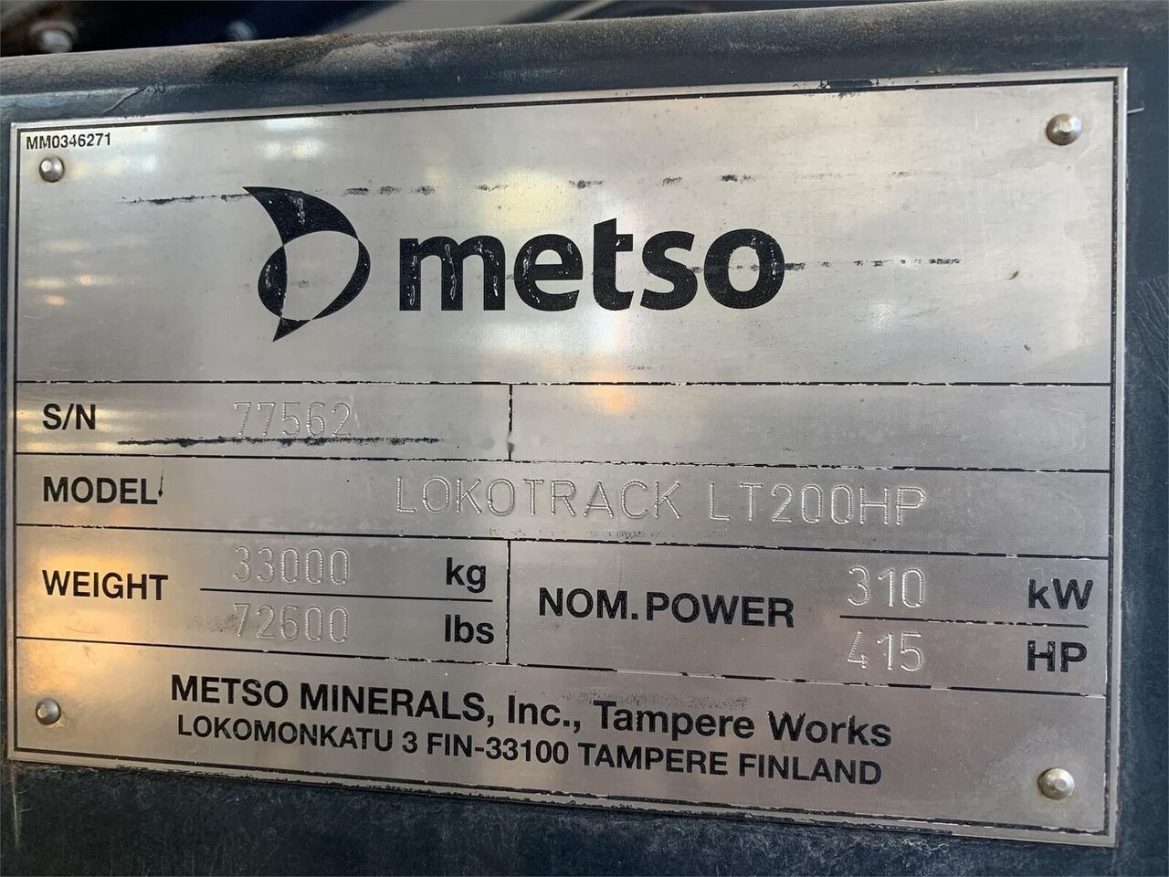 Metso LT200HP - Concasseur mobile: photos 2 Metso LT200HP - Concasseur mobile: photos 2
