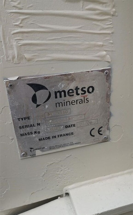 Metso NP1110 Impactor - Concasseur à percussion: photos 4 Metso NP1110 Impactor - Concasseur à percussion: photos 4