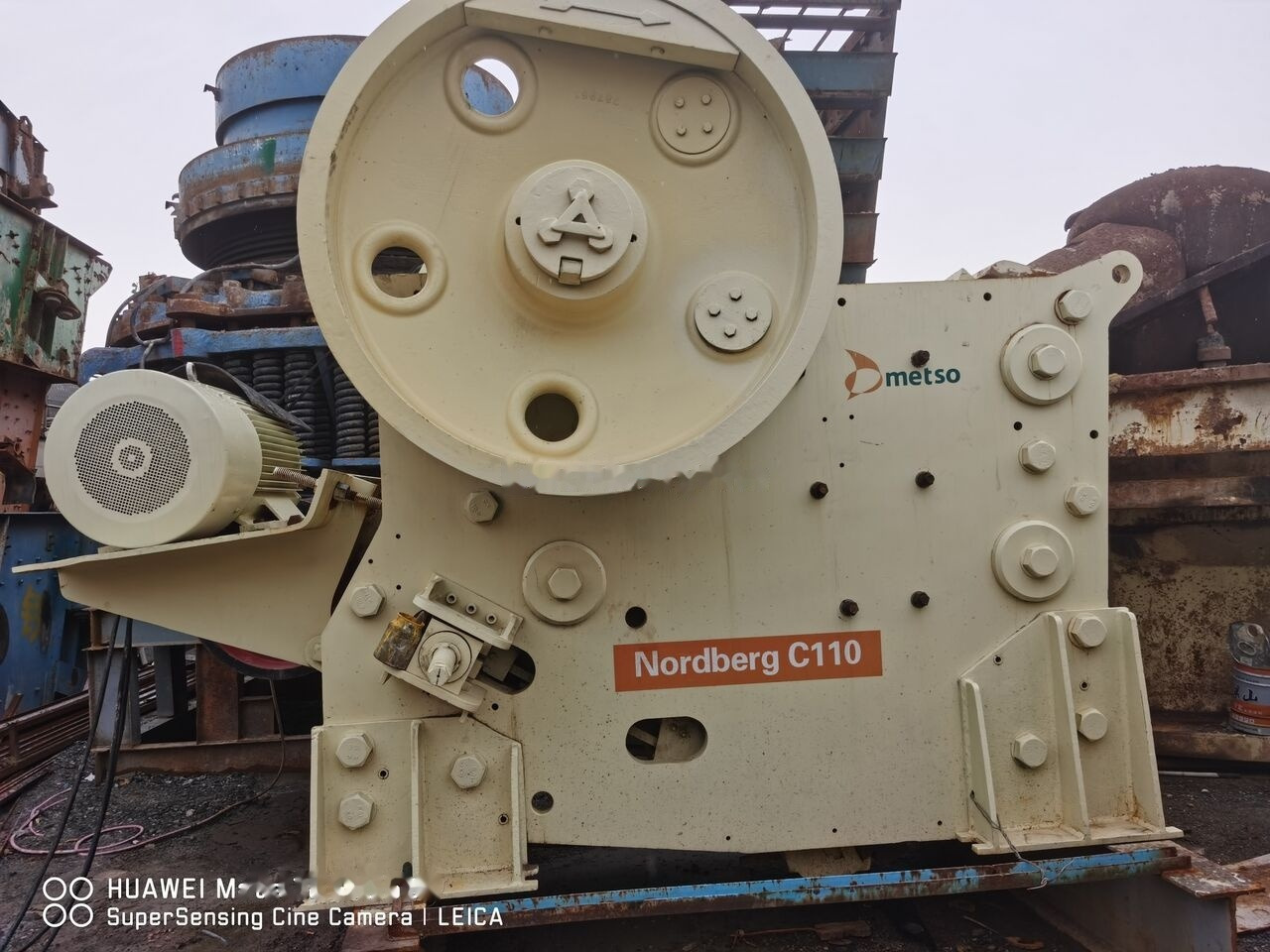 Nordberg Metso Original C110 Jaw Crusher - Concasseur à mâchoires: photos 4 Nordberg Metso Original C110 Jaw Crusher - Concasseur à mâchoires: photos 4