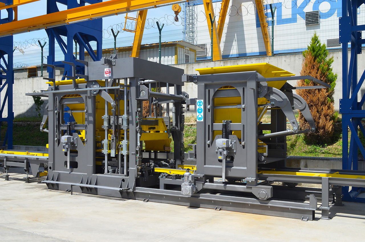 ELKON ELKOBLOCK-S36 FULLY AUTOMATIC SINGLE LAYER Concrete Block Machine - Engins de chantier: photos 1 ELKON ELKOBLOCK-S36 FULLY AUTOMATIC SINGLE LAYER Concrete Block Machine - Engins de chantier: photos 1