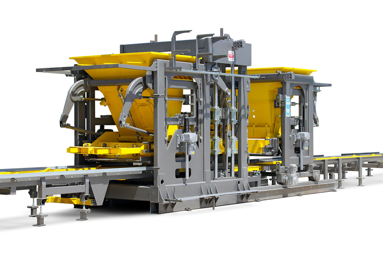 ELKON ELKOBLOCK-S36 FULLY AUTOMATIC SINGLE LAYER Concrete Block Machine - Engins de chantier: photos 4 ELKON ELKOBLOCK-S36 FULLY AUTOMATIC SINGLE LAYER Concrete Block Machine - Engins de chantier: photos 4