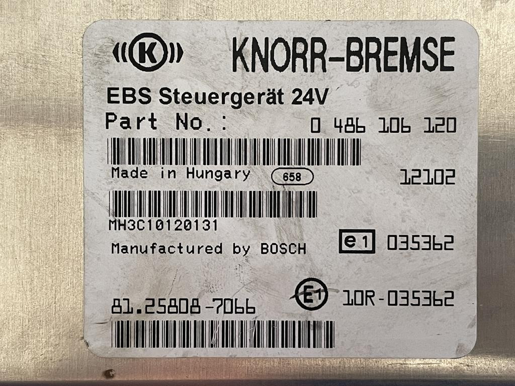 MAN EBS BRAKE CONTROL UNIT - 81.25808.7066 - Bloc de gestion pour Camion: photos 3 MAN EBS BRAKE CONTROL UNIT - 81.25808.7066 - Bloc de gestion pour Camion: photos 3