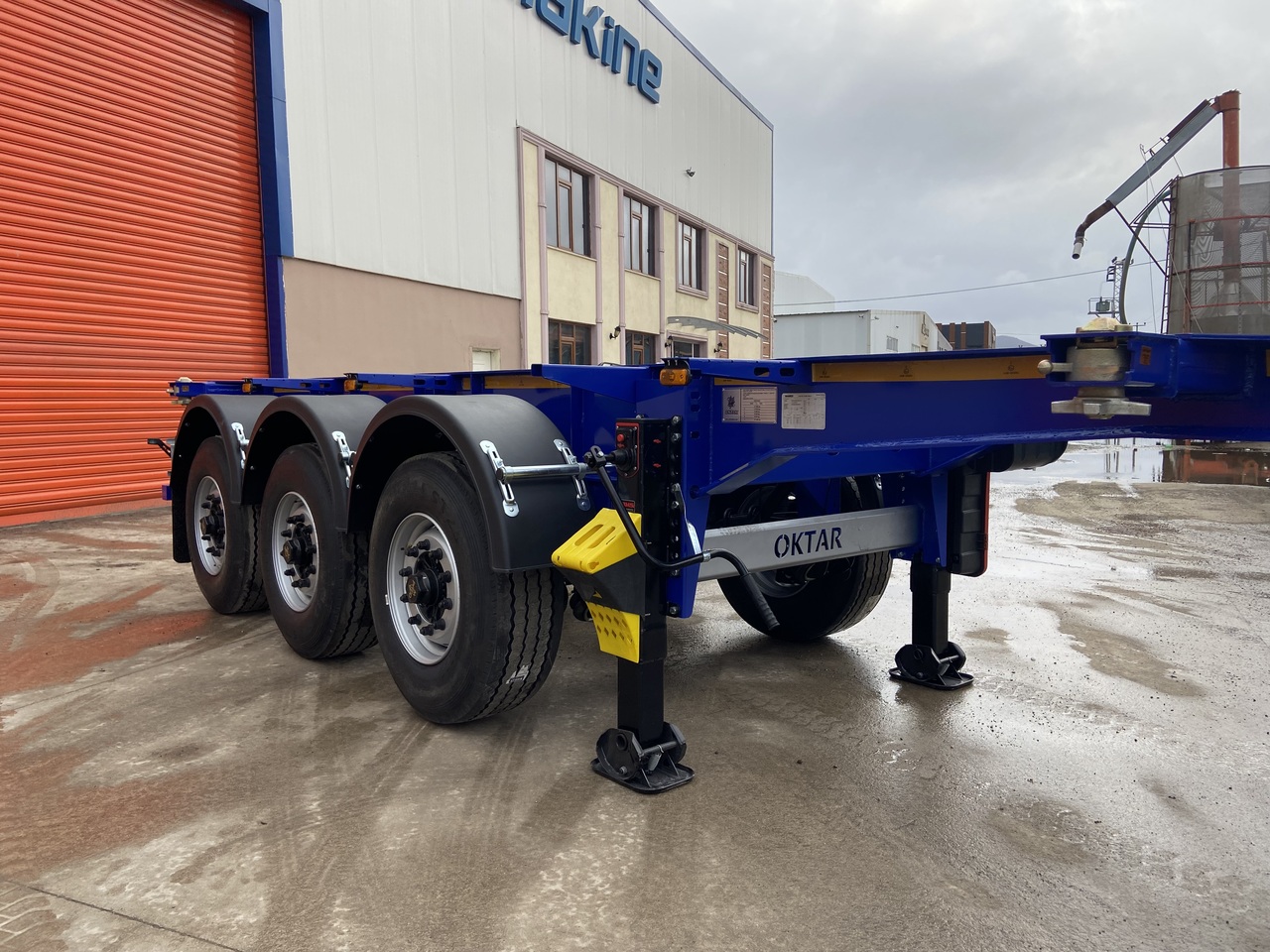 OKTAR ADR CONTAINER TRAILER 20 FEET 2023 - Semi-remorque porte-conteneur/ Caisse mobile: photos 2 OKTAR ADR CONTAINER TRAILER 20 FEET 2023 - Semi-remorque porte-conteneur/ Caisse mobile: photos 2