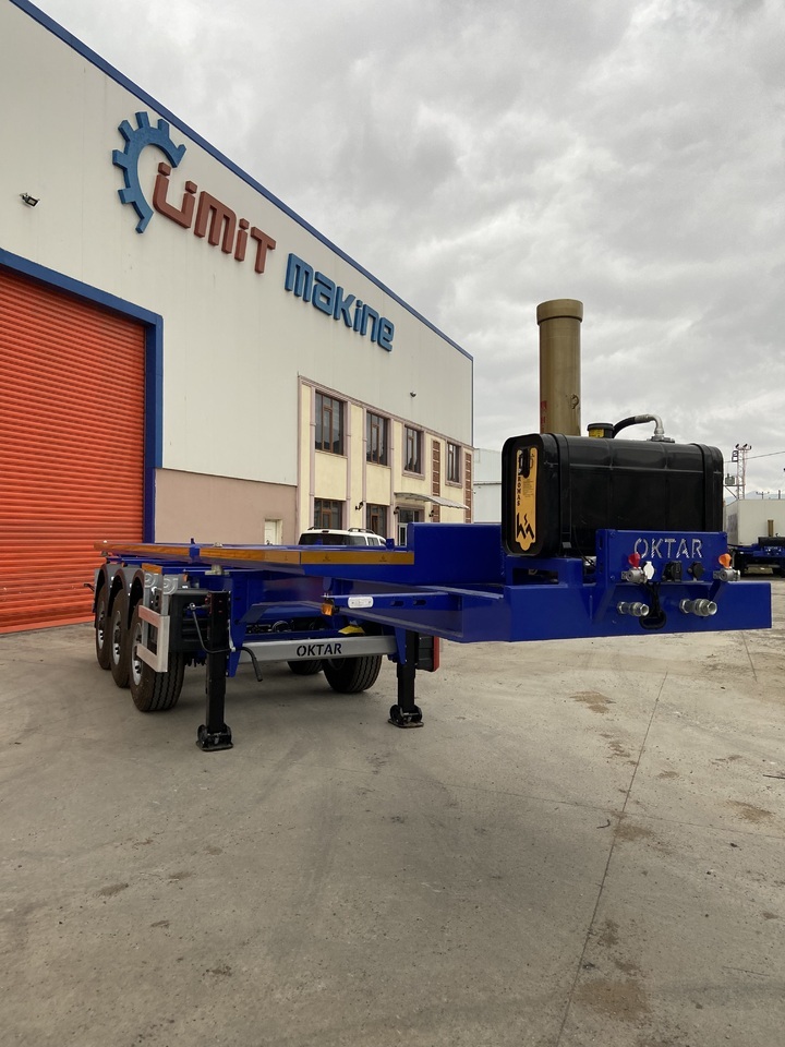 OKTAR CONTAINER TIPPER TRAILER ADR 2023 - Semi-remorque porte-conteneur/ Caisse mobile: photos 1 OKTAR CONTAINER TIPPER TRAILER ADR 2023 - Semi-remorque porte-conteneur/ Caisse mobile: photos 1