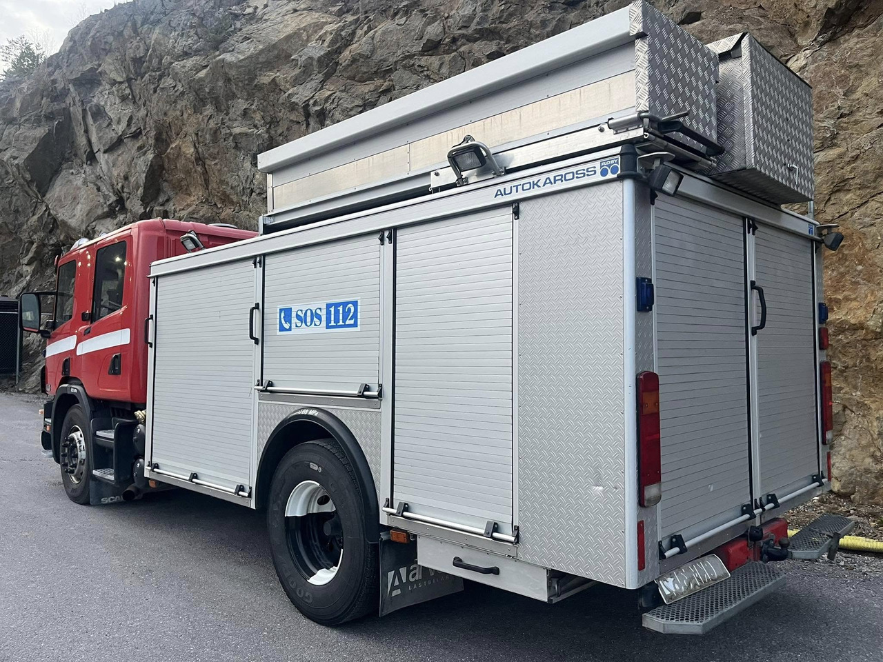 Camion de pompier Scania P94GB 4x2 NA 310 - fire engine / brandbil / släckbil: photos 11