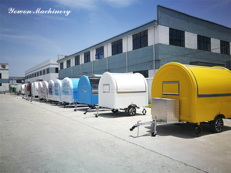 Yowon Customized hot sale food trailer from China - Remorque magasin: photos 1 Yowon Customized hot sale food trailer from China - Remorque magasin: photos 1