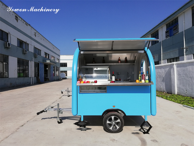 Yowon Customized hot sale food trailer from China - Remorque magasin: photos 2 Yowon Customized hot sale food trailer from China - Remorque magasin: photos 2