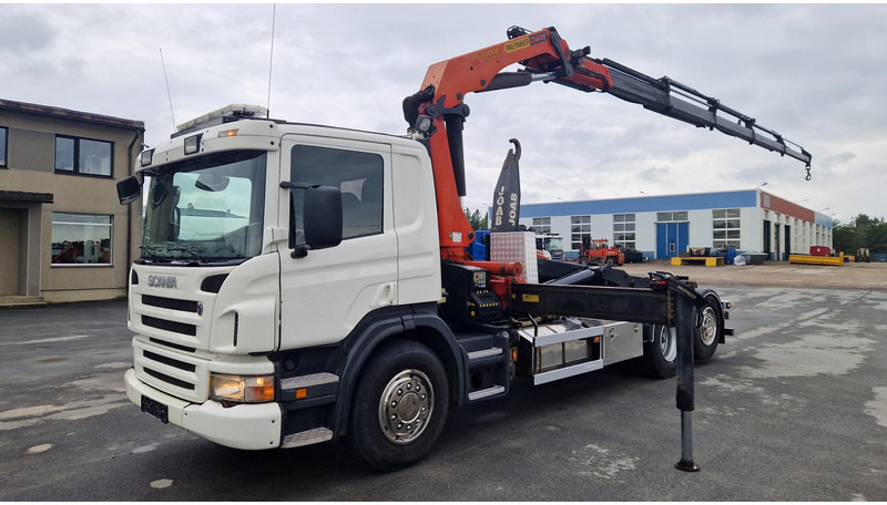 Scania P380 6X2*4 Palfinger PK20002 - Camion ampliroll, Camion grue: photos 1 Scania P380 6X2*4 Palfinger PK20002 - Camion ampliroll, Camion grue: photos 1