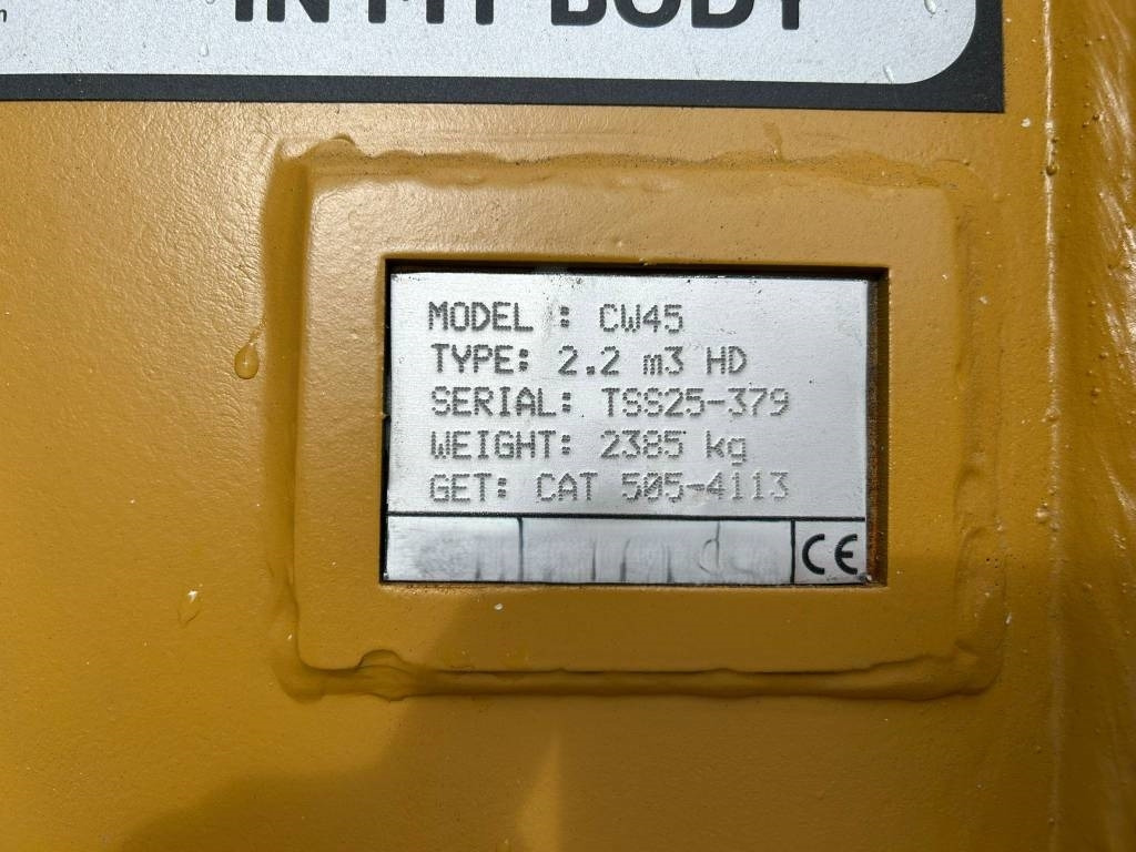 CW 45 Rock Bucket - Godet pour Engins de chantier: photos 5 CW 45 Rock Bucket - Godet pour Engins de chantier: photos 5