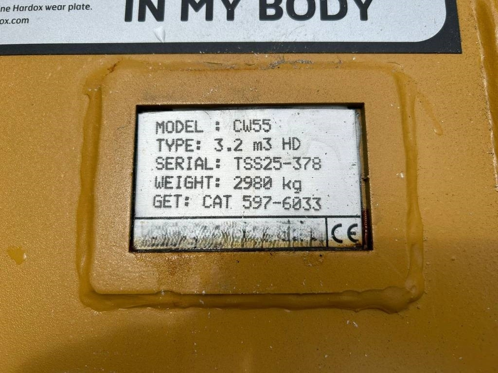 CW 55 Rock Bucket - Godet pour Engins de chantier: photos 5 CW 55 Rock Bucket - Godet pour Engins de chantier: photos 5