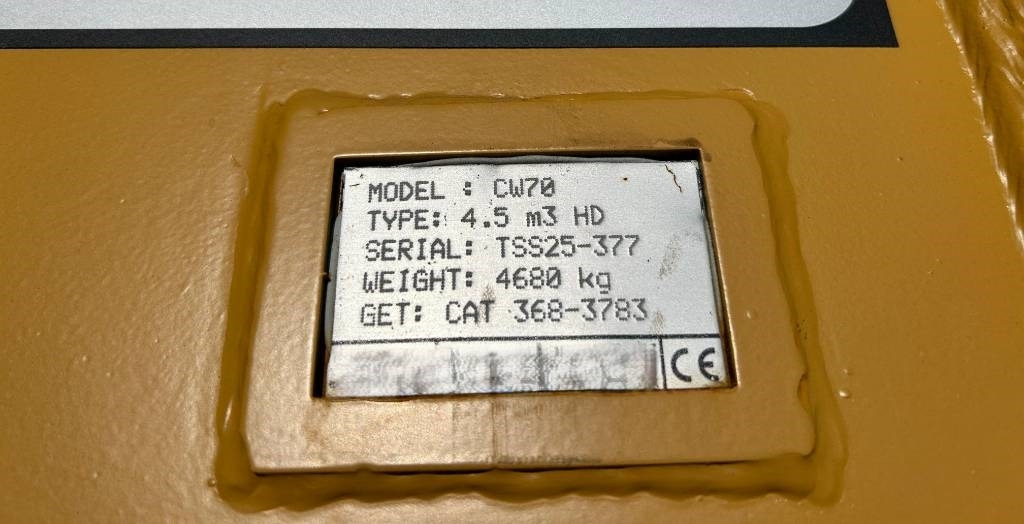 CW 70 Rock Bucket - Godet pour Engins de chantier: photos 4 CW 70 Rock Bucket - Godet pour Engins de chantier: photos 4