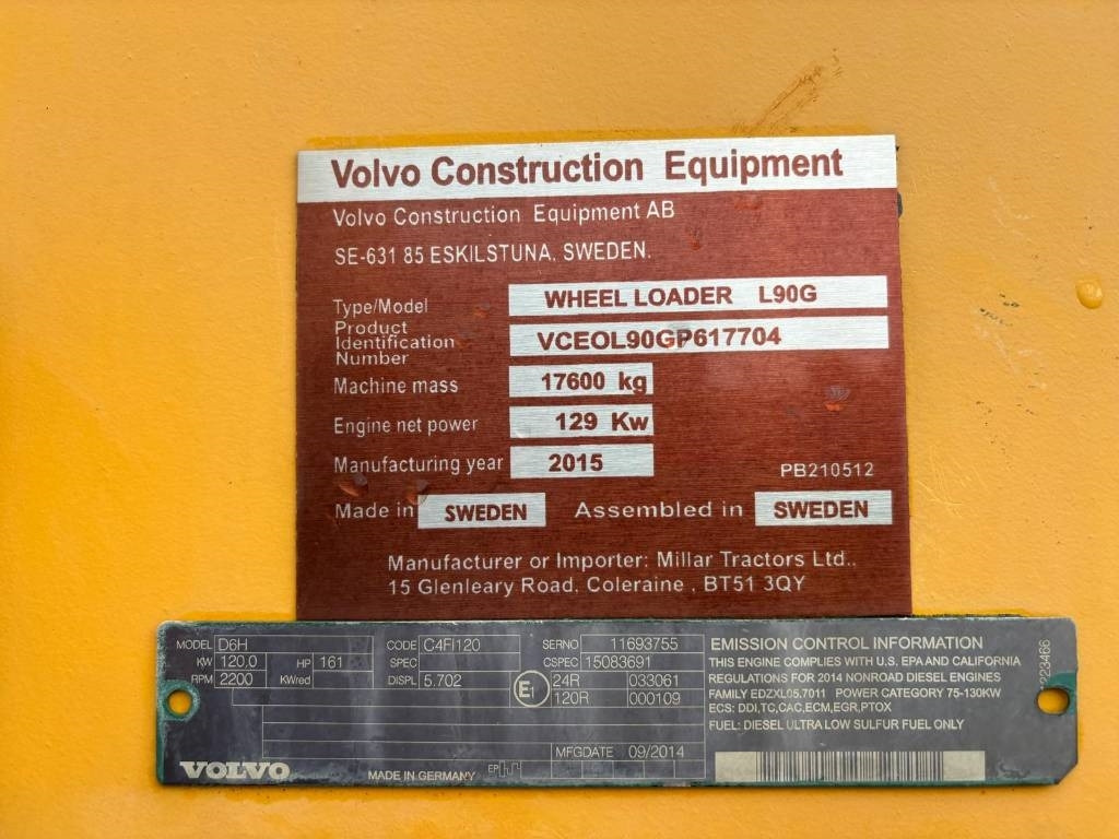 Volvo L 90 G (Under Preparation) - Chargeuse sur pneus: photos 3 Volvo L 90 G (Under Preparation) - Chargeuse sur pneus: photos 3