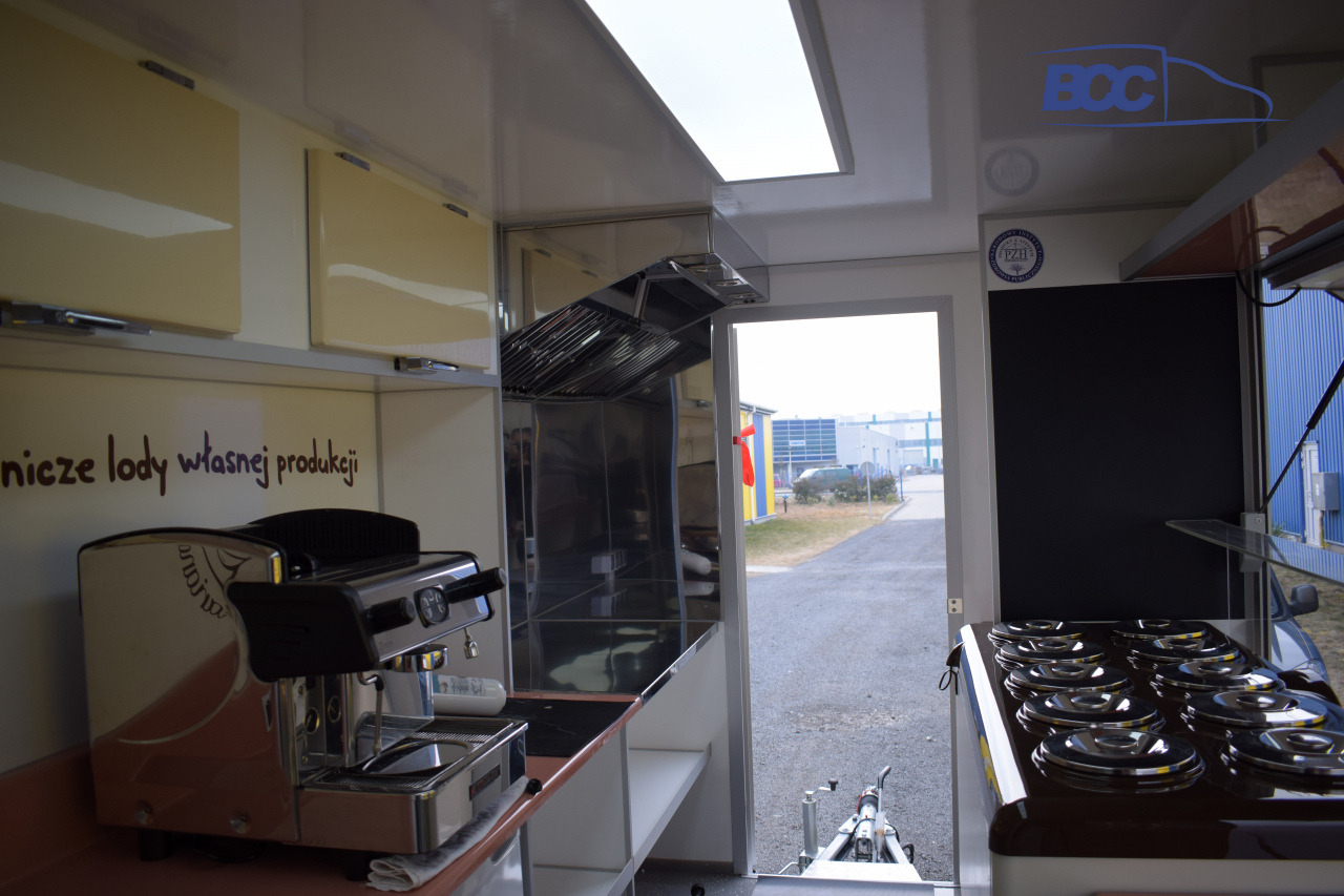 Camion magasin neuf BCC POLSKA - FOOD TRUCK - MOBILNA LODZIARNIA, PEUGEOT BOXER: photos 8