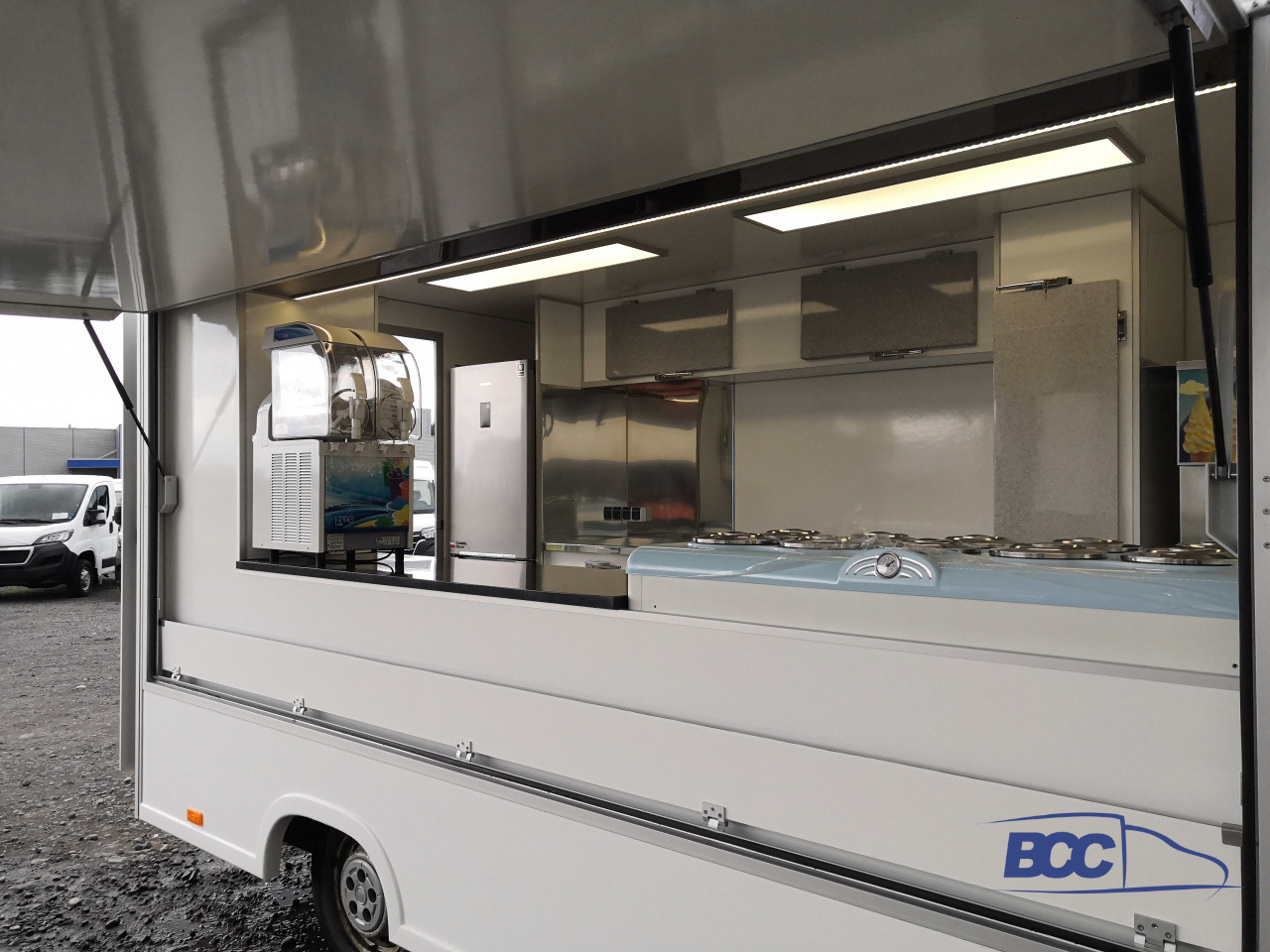Camion magasin neuf BCC POLSKA - FOOD TRUCK - MOBILNA LODZIARNIA, PEUGEOT BOXER: photos 7