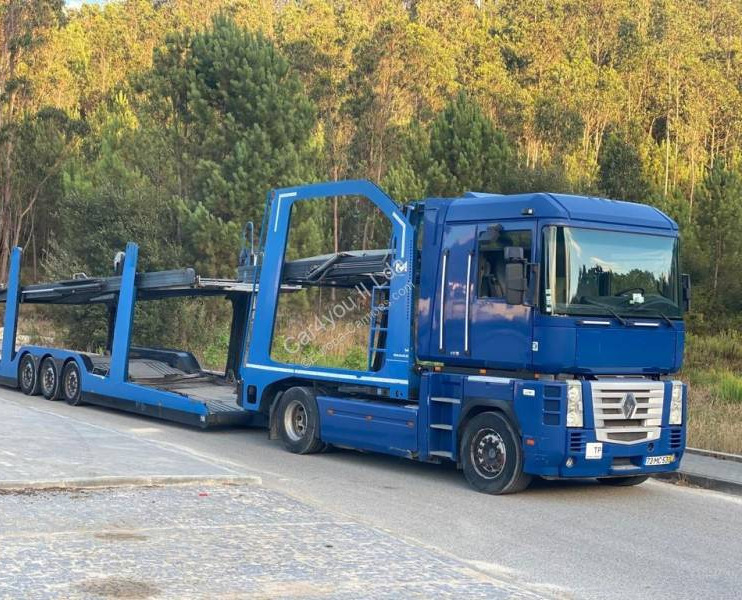 Renault Magnum 480 DXI - Camion porte-voitures, Semi-remorque porte-voitures: photos 1 Renault Magnum 480 DXI - Camion porte-voitures, Semi-remorque porte-voitures: photos 1