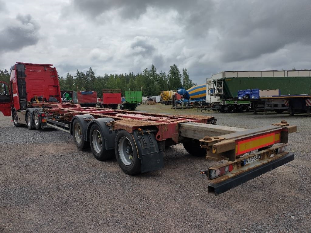 Kögel Hanhenkaula konttivaunu,jatkoperä - Semi-remorque porte-conteneur/ Caisse mobile: photos 1 Kögel Hanhenkaula konttivaunu,jatkoperä - Semi-remorque porte-conteneur/ Caisse mobile: photos 1