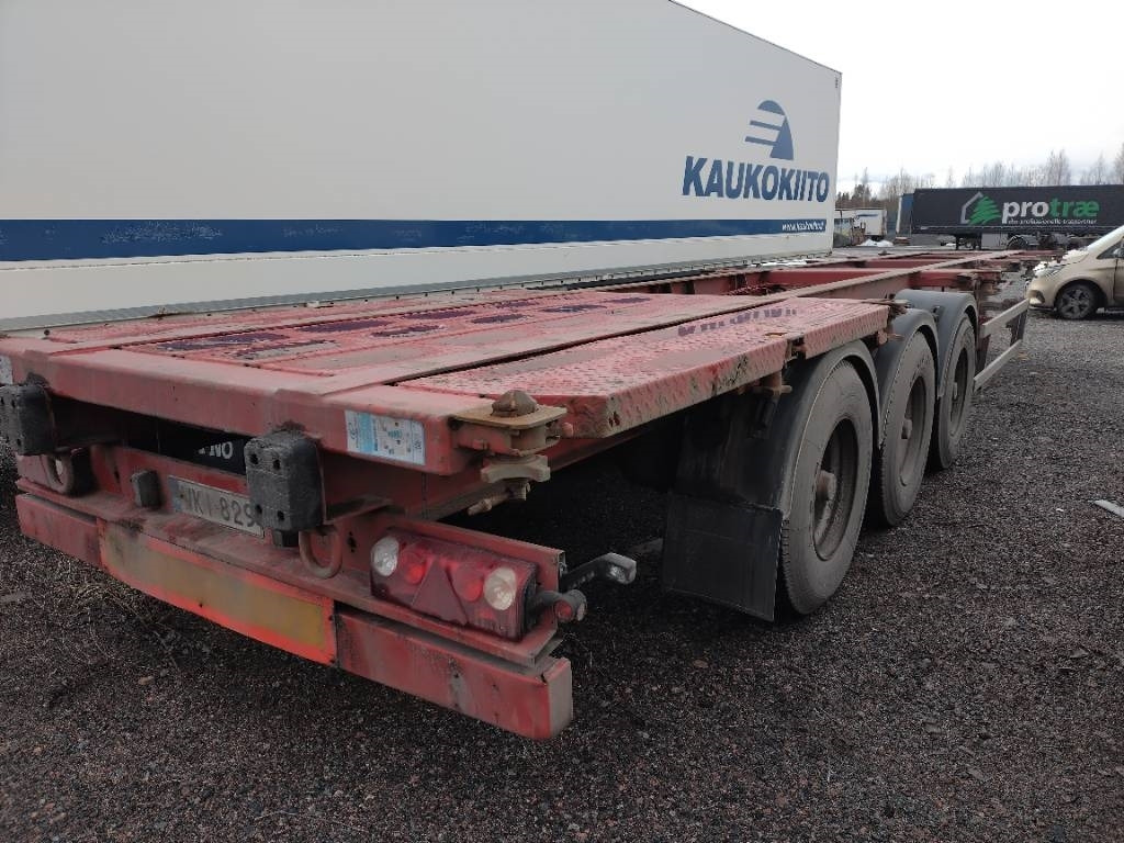Närko Suora konttiraami, purkutaso - Semi-remorque porte-conteneur/ Caisse mobile: photos 3 Närko Suora konttiraami, purkutaso - Semi-remorque porte-conteneur/ Caisse mobile: photos 3