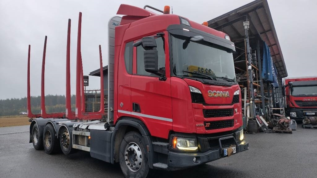 Scania XT650 8x4 puuvarustus,rautajouset  - Camion grumier: photos 4 Scania XT650 8x4 puuvarustus,rautajouset  - Camion grumier: photos 4