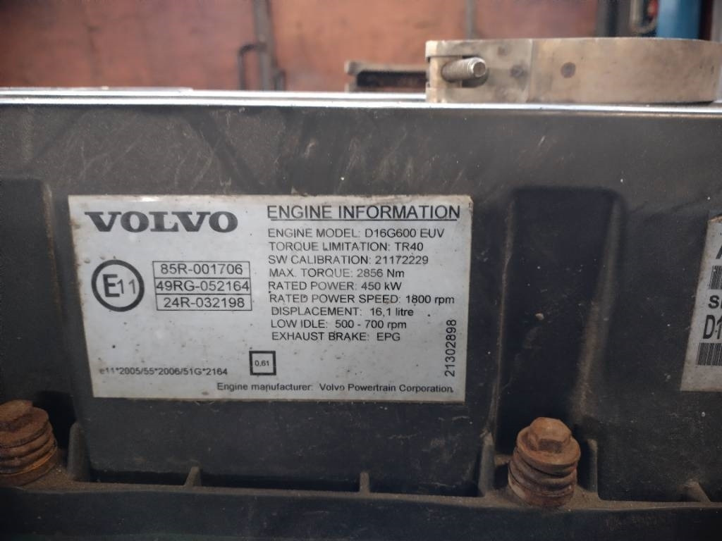 Volvo D16G täys korjattu moottori - Moteur pour Camion: photos 4 Volvo D16G täys korjattu moottori - Moteur pour Camion: photos 4