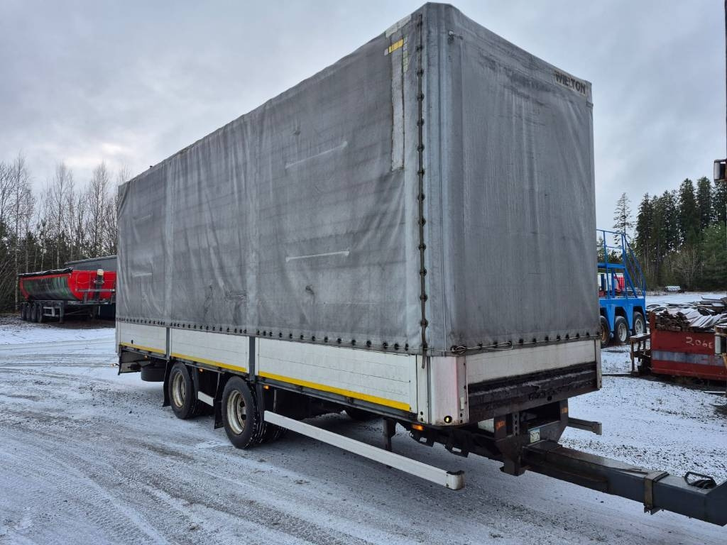 Wielton 2 keskiakseli vaunu - Remorque plateau: photos 1 Wielton 2 keskiakseli vaunu - Remorque plateau: photos 1