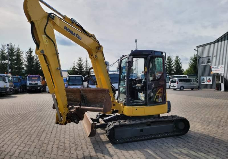 Pelle sur chenille Komatsu PC55MR-3 / SPROWADZONA / 4 380 MTH: photos 13