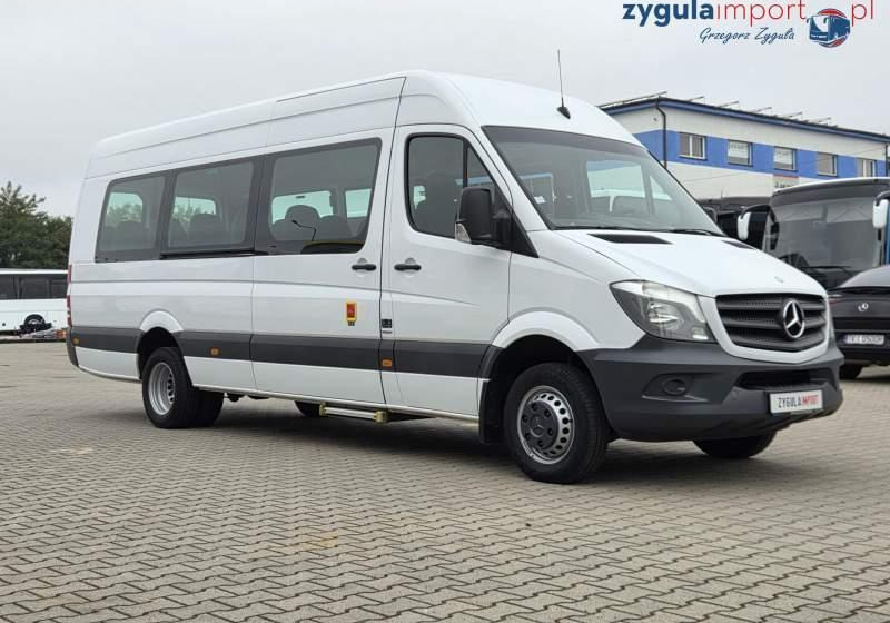 Mercedes-Benz SPRINTER TRANSFER/ SPROWADZONY/ MANUAL / EURO 6 - Minibus, Transport de personnes: photos 1 Mercedes-Benz SPRINTER TRANSFER/ SPROWADZONY/ MANUAL / EURO 6 - Minibus, Transport de personnes: photos 1