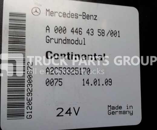 MERCEDES-BENZ MP2, MP3, EURO3, EURO5, Grundmodul, central electrical sy control unit - Bloc de gestion pour Camion: photos 4 MERCEDES-BENZ MP2, MP3, EURO3, EURO5, Grundmodul, central electrical sy control unit - Bloc de gestion pour Camion: photos 4