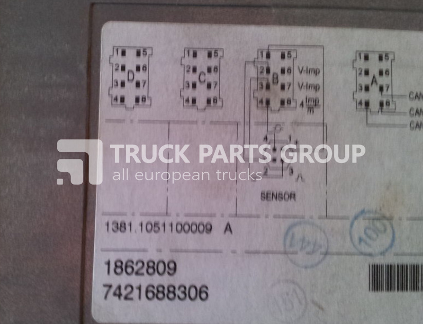 MERCEDES-BENZ tachograph - Chronotachygraphe pour Camion: photos 4 MERCEDES-BENZ tachograph - Chronotachygraphe pour Camion: photos 4