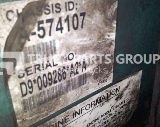 VOLVO FL, FM engine control unit, engine computer, D9A340, 340HP, 250K control unit - Bloc de gestion pour Camion: photos 2 VOLVO FL, FM engine control unit, engine computer, D9A340, 340HP, 250K control unit - Bloc de gestion pour Camion: photos 2