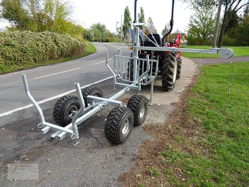 Remorque forestière neuf Vemac ATV Quad 2ton Rückewagen Holzrückewagen Forst Kran Traktor Kipper: photos 6