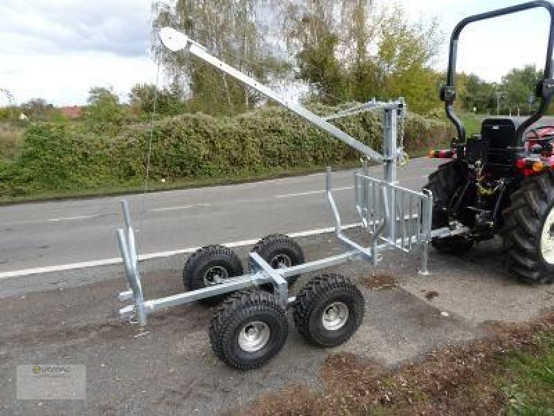 Vemac ATV Quad 2ton Rückewagen Holzrückewagen Forst Kran Traktor Kipper - Remorque forestière: photos 1 Vemac ATV Quad 2ton Rückewagen Holzrückewagen Forst Kran Traktor Kipper - Remorque forestière: photos 1