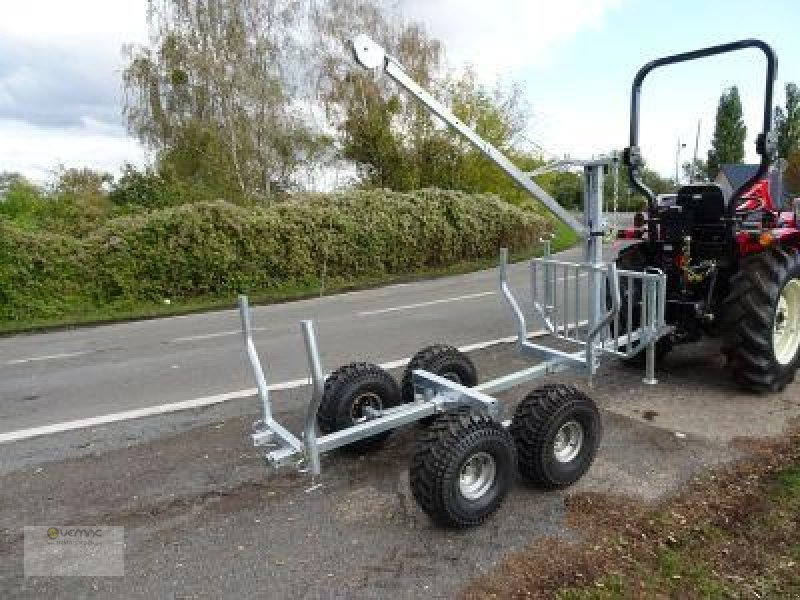 Vemac ATV Quad 2ton Rückewagen Holzrückewagen Forst Kran Traktor Kipper - Remorque forestière: photos 3 Vemac ATV Quad 2ton Rückewagen Holzrückewagen Forst Kran Traktor Kipper - Remorque forestière: photos 3