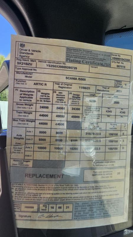 Scania 500s - Tracteur routier: photos 2 Scania 500s - Tracteur routier: photos 2