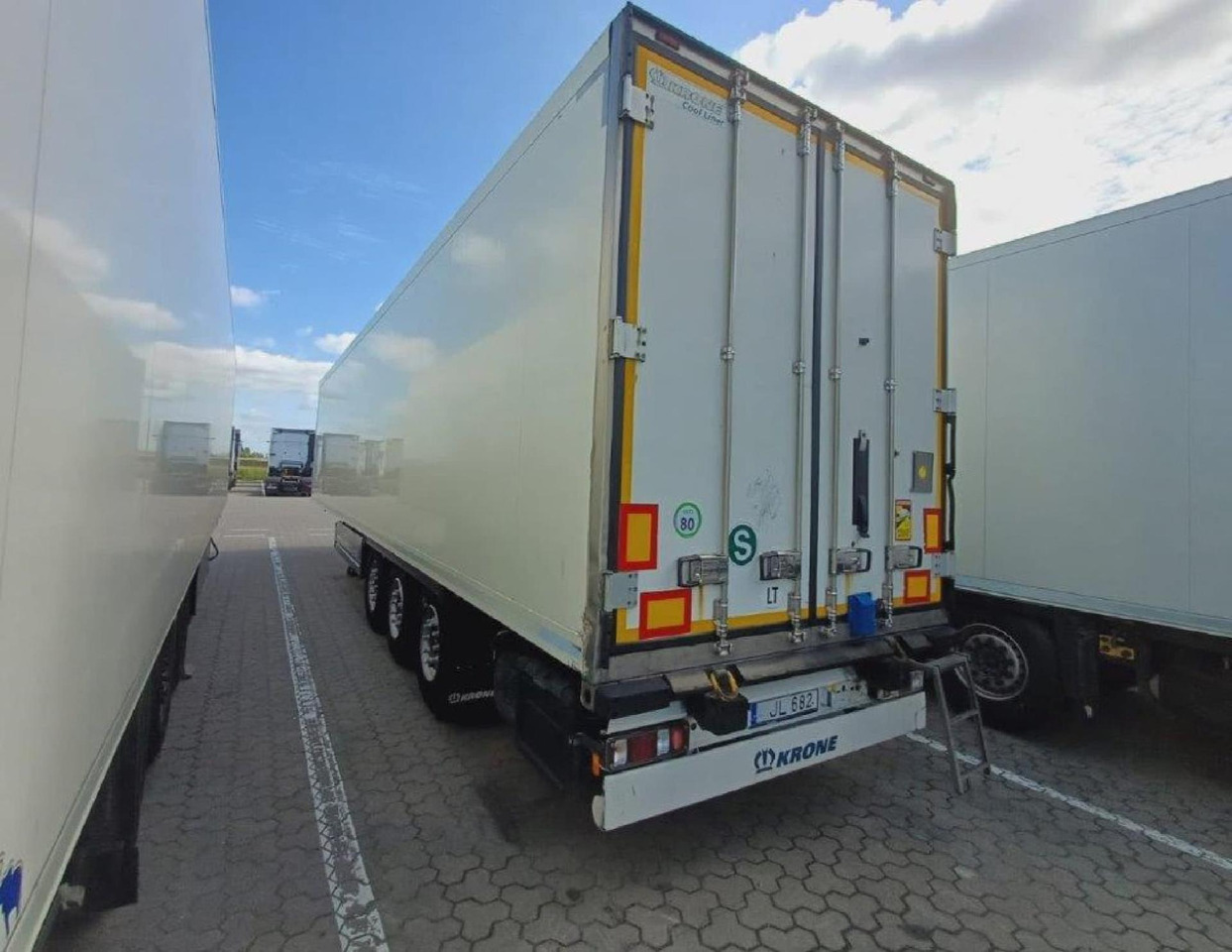 2018 Krone SDR Double Deck Cool Liner FP45 ThermoKing SLXi 300 Lifting Axle - Semi-remorque frigorifique: photos 5 2018 Krone SDR Double Deck Cool Liner FP45 ThermoKing SLXi 300 Lifting Axle - Semi-remorque frigorifique: photos 5