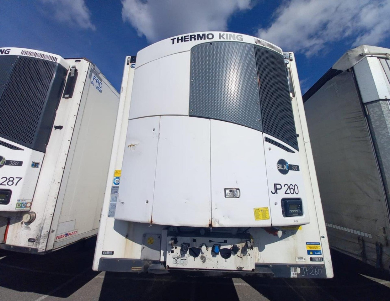 Semi-remorque frigorifique 2018 Krone SDR Double Deck Cool Liner FP60 ThermoKing SLXi 300 Lifting Axle