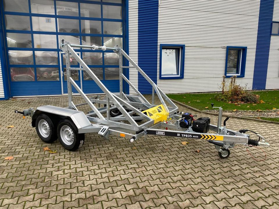 Lorries Kabeltrommel-Anhänger 3500KG mit E-Winde *INKL.19% MWST.*Kabelanhänger Sofort Verfügbar! - Remorque porte-touret: photos 3 Lorries Kabeltrommel-Anhänger 3500KG mit E-Winde *INKL.19% MWST.*Kabelanhänger Sofort Verfügbar! - Remorque porte-touret: photos 3