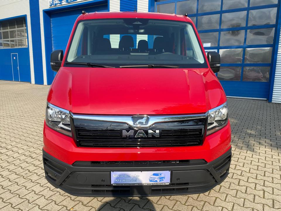 MAN TGE 3.140 Doka Pritsche Next Level *TEMPO*KLIMA*CAM*AHK*APP*PDC*INKL.19% MWST*SOFORT!* - Utilitaire plateau, Utilitaire double cabine: photos 4 MAN TGE 3.140 Doka Pritsche Next Level *TEMPO*KLIMA*CAM*AHK*APP*PDC*INKL.19% MWST*SOFORT!* - Utilitaire plateau, Utilitaire double cabine: photos 4
