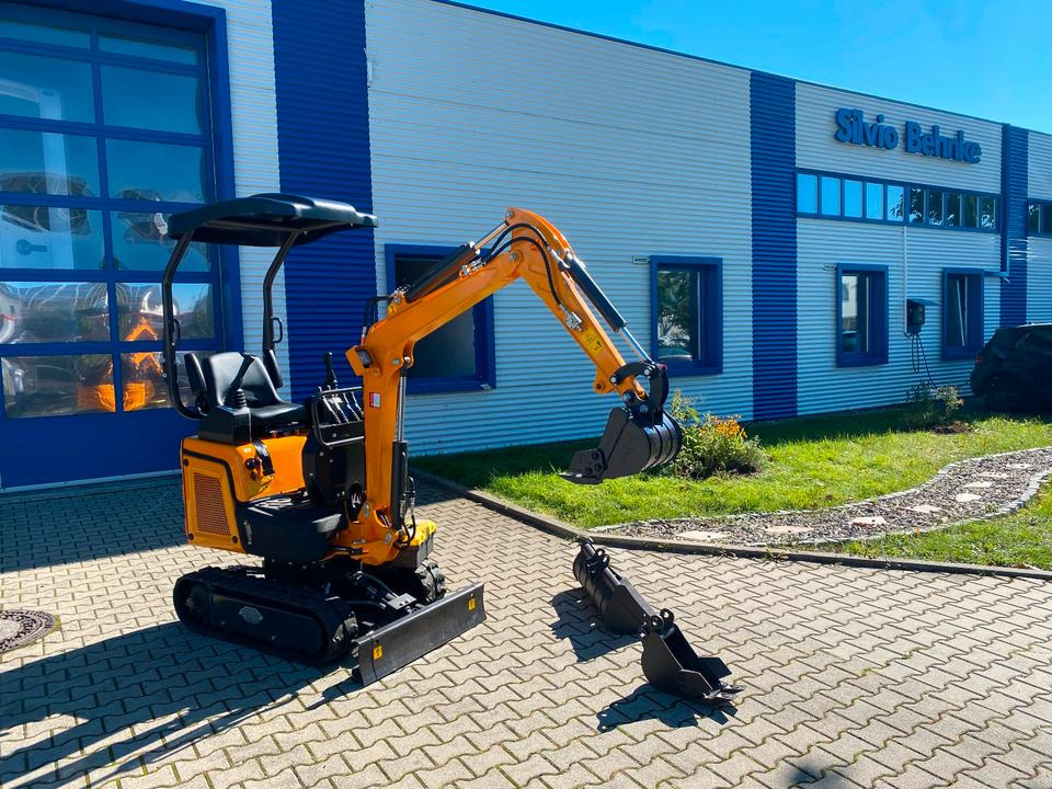 Mini pelle Minibagger BK1300JSR inkl. 3 Schaufeln *INKL.19% MWST*BERGER KRAUS*KUBOTA D902 11,8KW*JOYSTICK*SCHENKWARM*SOFORT!*: photos 12
