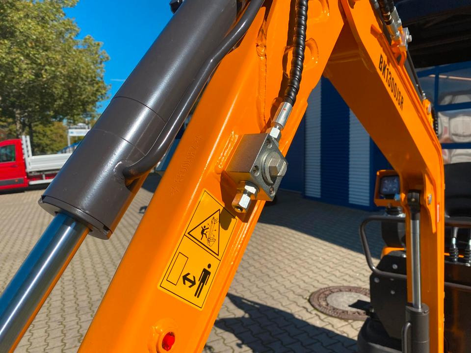 Mini pelle Minibagger BK1300JSR inkl. 3 Schaufeln *INKL.19% MWST*BERGER KRAUS*KUBOTA D902 11,8KW*JOYSTICK*SCHENKWARM*SOFORT!*: photos 13
