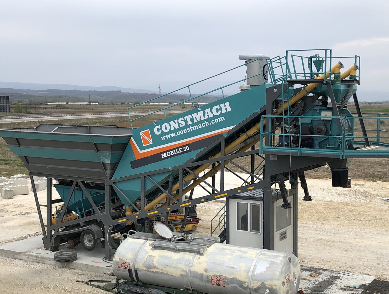 Constmach 30 m³/h Mobile Concrete Batching Plant - Centrale à béton: photos 4 Constmach 30 m³/h Mobile Concrete Batching Plant - Centrale à béton: photos 4