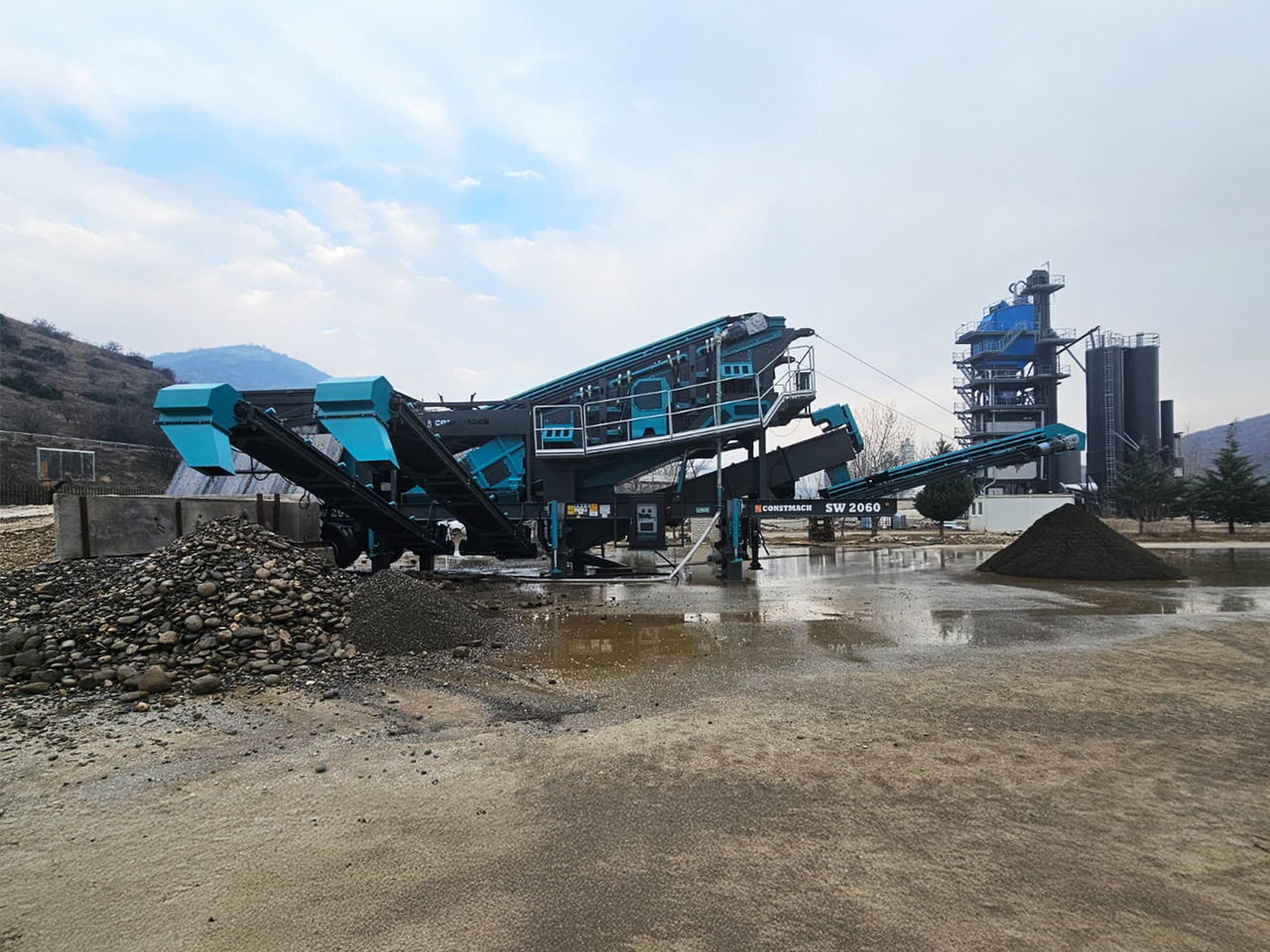 Crible neuf Constmach Mobile Sieb- und Waschanlage 60-200 t/h: photos 6