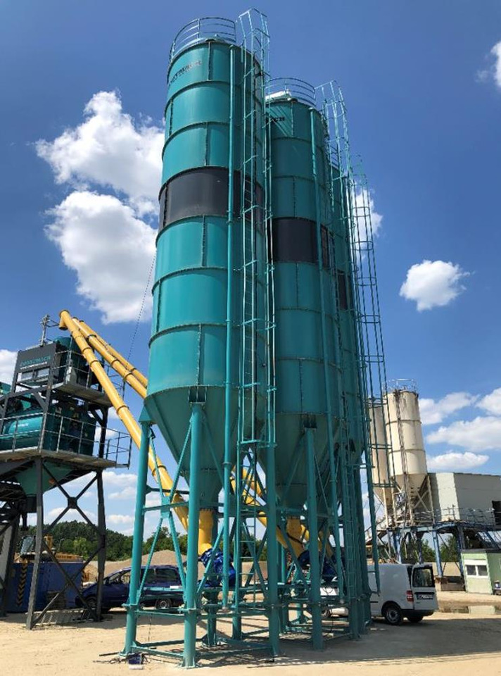 Silo à ciment neuf Constmach Silo à Ciment d'une Capacité de 100 Tonnes