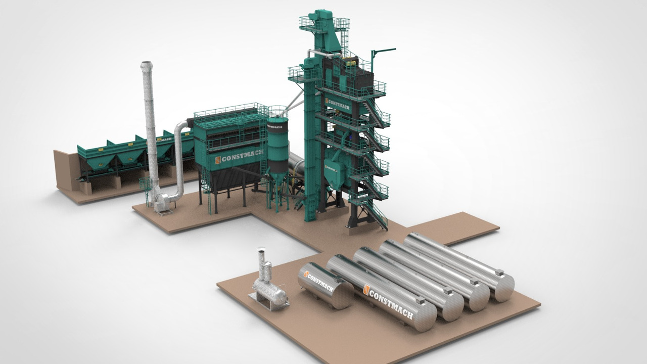 Centrale d'enrobage neuf Constmach Stationary Asphalt Plant Delivered in Stock 2 Year Warranty: photos 11 Centrale d'enrobage neuf Constmach Stationary Asphalt Plant Delivered in Stock 2 Year Warranty: photos 11