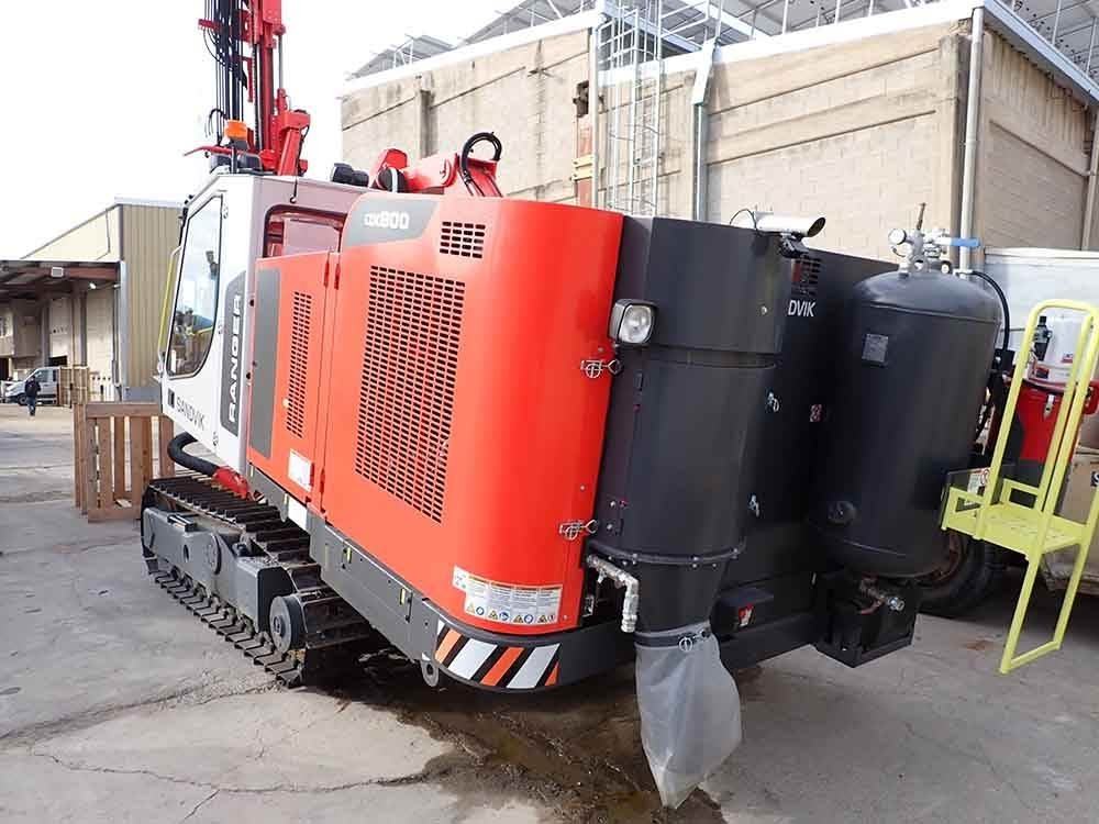 Sandvik DX800 - Foreuse: photos 5 Sandvik DX800 - Foreuse: photos 5