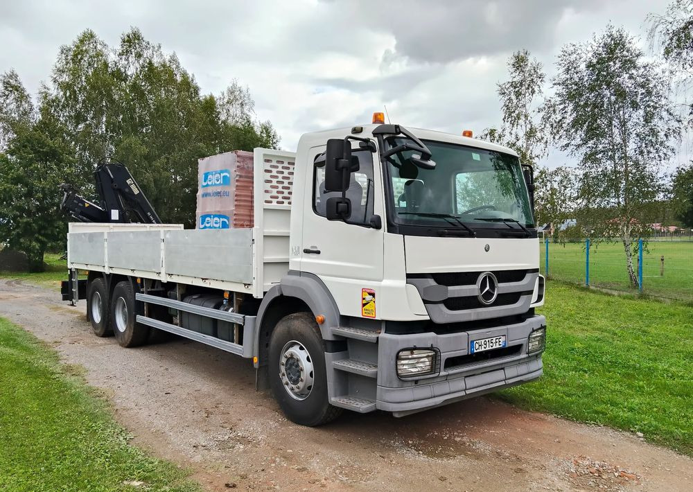 Mercedes-Benz ACTROS 2633 - Camion plateau, Camion grue: photos 2 Mercedes-Benz ACTROS 2633 - Camion plateau, Camion grue: photos 2