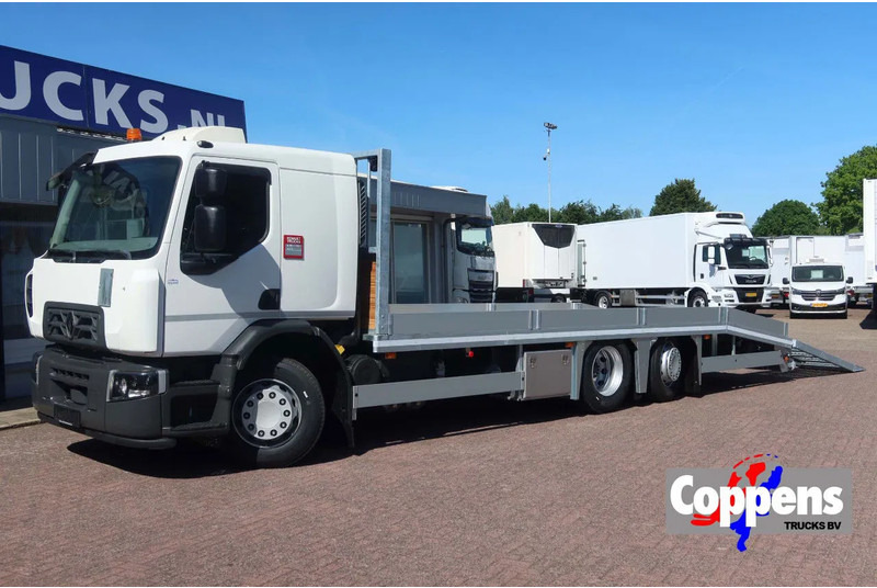 Renault T 320 Oprijwagen ED6 6x2 - Camion porte-voitures: photos 1 Renault T 320 Oprijwagen ED6 6x2 - Camion porte-voitures: photos 1