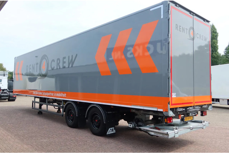 Semi-remorque fourgon SYSTEM TRAILERS LPRS 18. 2 asser gesloten  + stuuras en klep Dhollandia 2000 KG Daytona Grey: photos 19