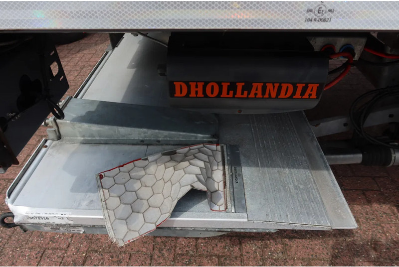 Semi-remorque fourgon SYSTEM TRAILERS LPRS 18. 2 asser gesloten  + stuuras en klep Dhollandia 2000 KG Daytona Grey: photos 16