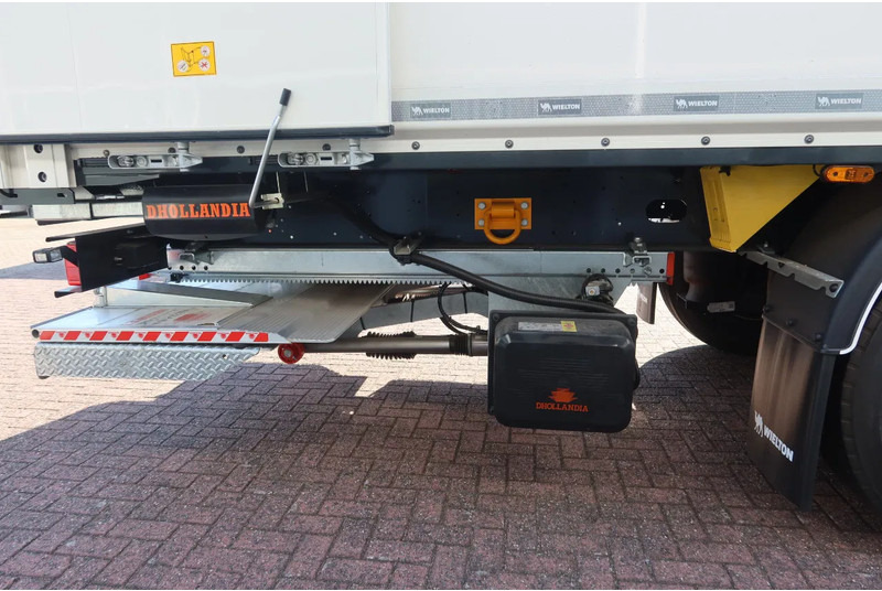 Semi-remorque fourgon Wielton 3 Asser. Gesloten met Dhollandia klep 2500 kg Lift as: photos 5